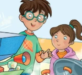 Ben and Rosie looking