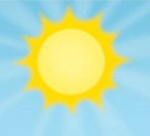 sunny